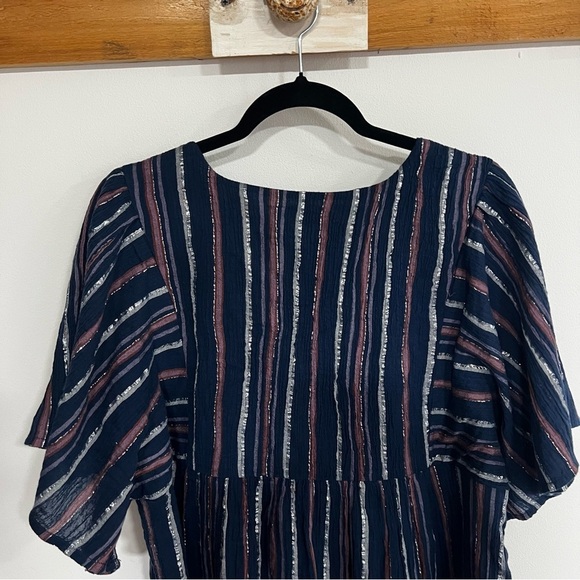 Garnet Hill Lola Shimmering Organic Cotton Dress - Picture 10 of 13